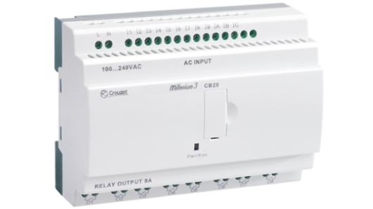 Crouzet Millenium 3 Series Logic Module, 230 V ac Supply, Relay Output, 12-Input, Digital Input | 88974033