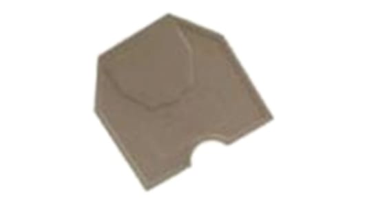 Wieland WKN Series End Cover for Use with WKN 10 SF Terminal Block 57.510.0555.0 | 07.313.2455.0