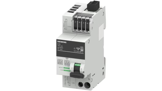 Siemens 5SV3 RCCB, 10A, 2 Pole, 30mA, Type F, 230/400V | 5TY1350-3MF10
