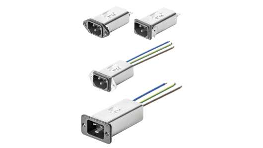 Schaffner 20A, 250 V ac Male Front Mount IEC Inlet Filter 2 Pole FN9255B-20-06, Faston | FN9255B-20-06