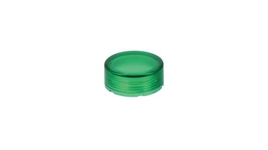 Idec Green Round Push Button Lens for Use with YW9Z | YW9Z-L12G