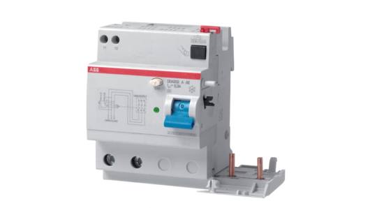 ABB DDA200 RCD, 63A, 2 Pole, 30mA | 2CSB202701R1630 DDA202 A-63/0,03
