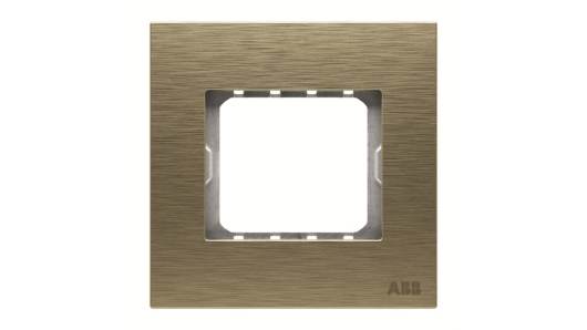 ABB Gold 1 Gang Frame | 2CLA637100N1601