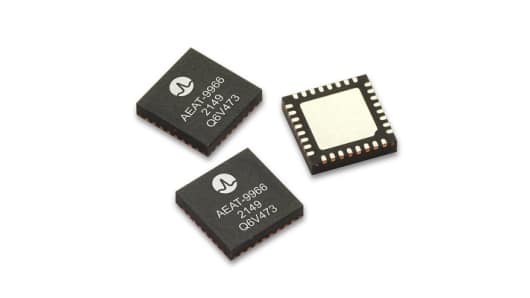 Broadcom 3 Axis Surface Motion Sensor Module -0.3 V 6.06 V, Serial-SPI, QFN-32, 32-Pin | AEAT-9966-Q32