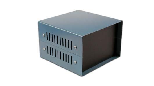 Hammond 1458 Black Aluminium, Steel Steel Case 127 mm, 254 mm, 203 mm | 1458VG5