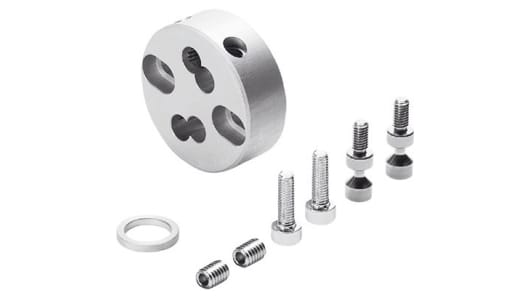 Festo Adapter HAPG-34, For Use With Pneumatic Cylinder & Actuator | HAPG-34