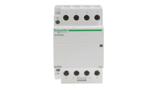 GC4040M5 | Schneider Electric TeSys GC GC40 de 4 polos, 4 NA, 40 A, bobina 230 V ac | RS