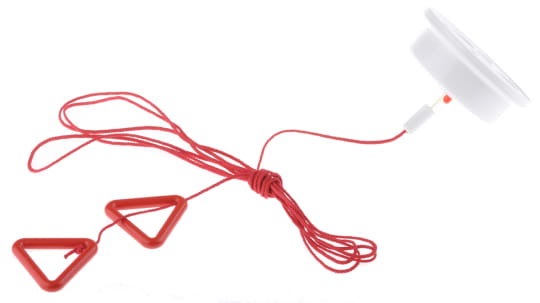 | Interruptor de para techos Hoyles de color Rojo, 250V ac, 5A, long. de 2.5m |