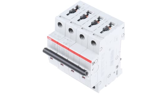 2CDS254001R0164 S204-C16 | Interruptor 4P, 16A, Curva Tipo C, Poder de corte 6 kA System Pro M Compact, Montaje en Carril DIN | RS