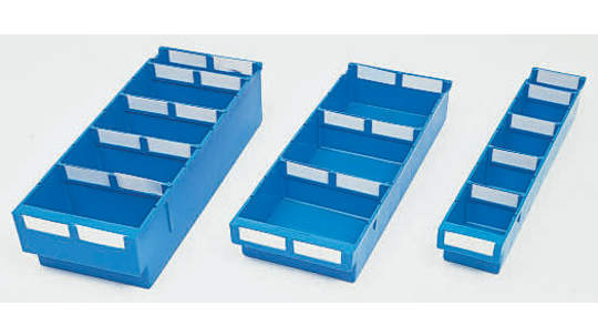 VT0124BL | Linpac Storage Systems PP Storage Bin, 400mm x 188mm x 80mm ...