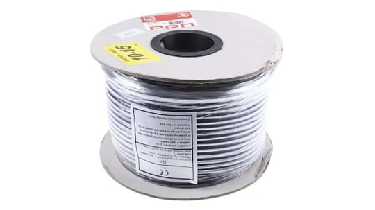 RS PRO 4 Core Power Cable, 1.5 mm², 100m, Black CPE Sheath, TRS, 16 A, 300  V, 500 V | RS