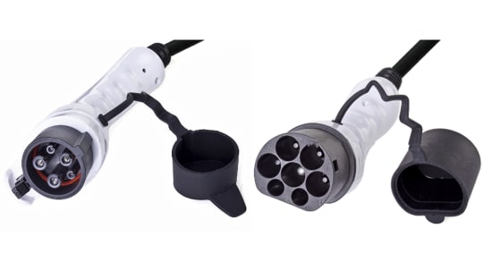 Cable carga para vehículo eléctrico de Modo 3 RS PRO, monofásico, conector Tipo 1, long. 5m, 16 A, 0,5 mm², 2,5 | RS