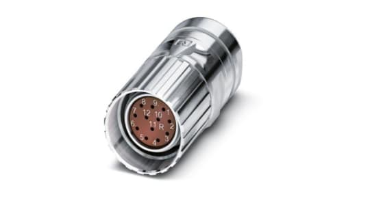 1619625 | Phoenix Contact Circular Connector, 12 Contacts, Cable, M23 ...