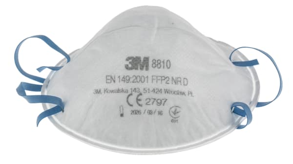 3m 8000 3m 10 Disposable Face Mask Ffp2 Rs Components