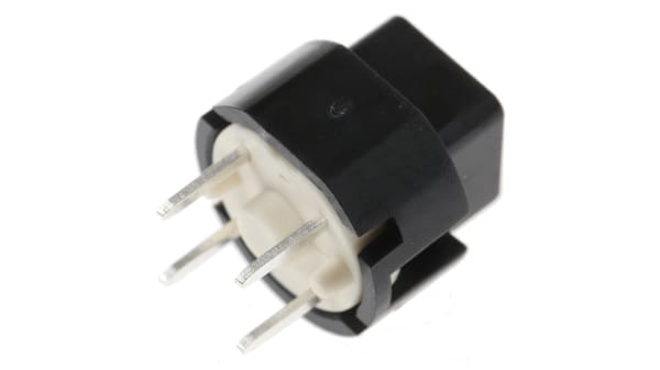 D6c90 F1 Lfs Spst No Black Momentary Action Switch 100 Ma 32 V 85 C Rs Components