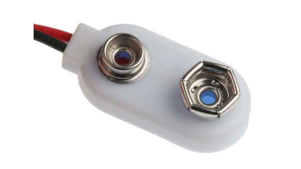 Rs Pro Press Stud 9v Pp3 Battery Contact Rs Components