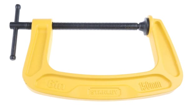 0 035 Stanley 150mm X mm G Clamp Rs Components