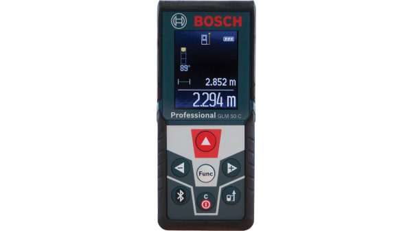 0601072c00 Bosch Glm 50c Laser Measure 0 05 50m Range 1 5 Mm Accuracy Rs Components