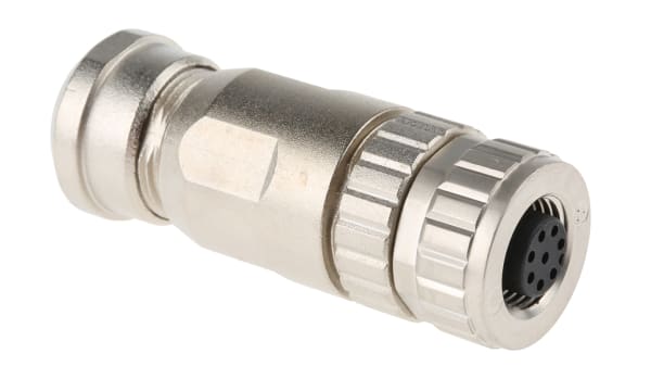 21033292801 Connettore Circolare Harting Serie M12 8 Poli Montaggio Su Cavo Contatti Femmina Ip67 Rs Components