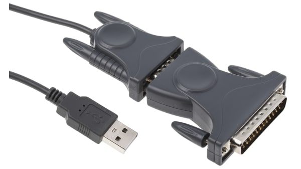 Icusb232db25 Adaptador De Red Startech Icusb232db25 Conector A Usb 2 0 Conector B Rs232 Rs Components