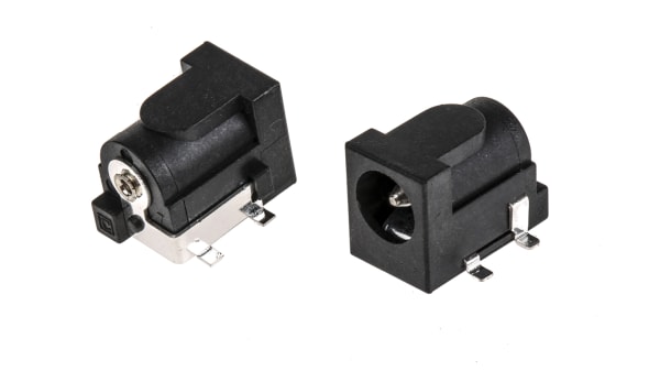 Rs Pro Dc Socket Rated At 2 0a 12 0 V Pcb Mount Length 8 9mm Nickel Tin Rs Components