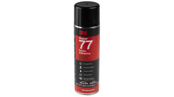 7000116782 3m Scotch Weld Super 77 Spray Spray Adhesive 500 Ml Rs Components