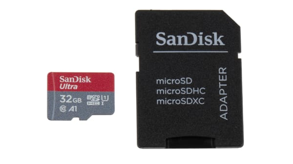 Sdsquar 032g Gn6ia Sandisk Micro Sd Card 32 Gb Microsdhc Card Class 10 Uhs 1 U1 Rs Components
