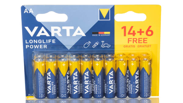 Varta 単3乾電池 1 5v 2 97ah Rs Components