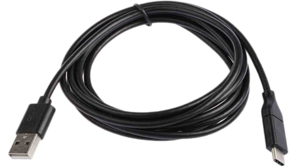 Rs Pro Male Usb A To Male Usb C Usb Cable 2m Rs Components