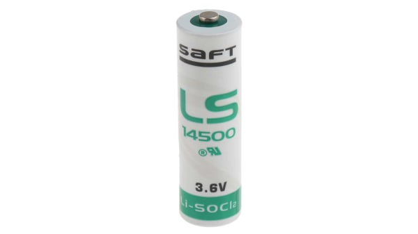 Saft 単3乾電池 3 6v 2 6ah Ls Rs Components