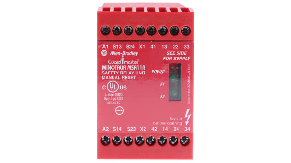 440R-J23044 | Allen Bradley Guardmaster Minotaur 24V ac/dc ...
