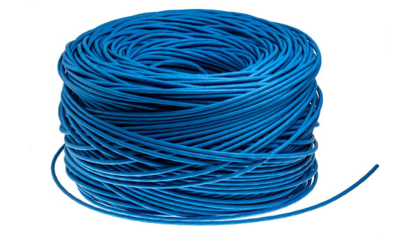 7812enh Belden Blue Cat6 Cable U Utp Lszh Unterminated Unterminated 304m Rs Components