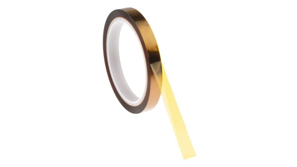 00 マスキングテープ Tesa カプトンテープ ポリイミドテープ 耐熱テープ 幅 12mm 長さ 33m オレンジ Rs Components