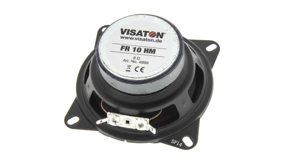Visaton Speakers Australia Fr 10 Hm 8 Ohm Visaton Round Speaker Driver 20w Nom 30w Max 8w Rs Components rs components