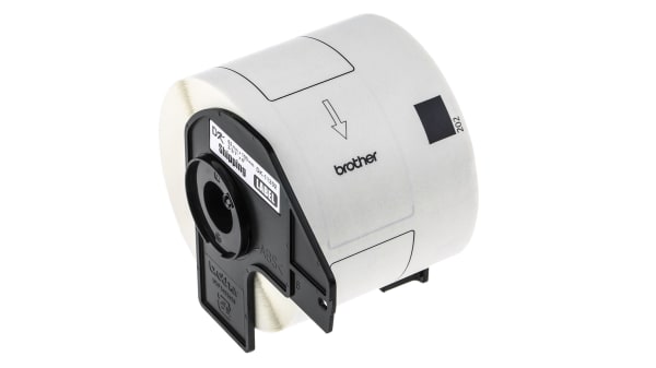 Brother White Label Roll, 62mm Width, 100mm Length, 300Per Roll