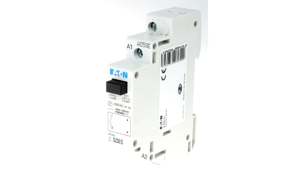 265262 Z S230 S Eaton Stromstossrelais Schliesser 1 Polig Polig 16 A 230 V Ac Spule Rs Components