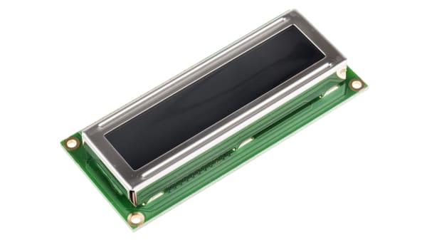 Displaytech 162d Cc 3lp Alphanumeric Lcd Display White On Black 2 Rows By 16 Characters Transflective Rs Components
