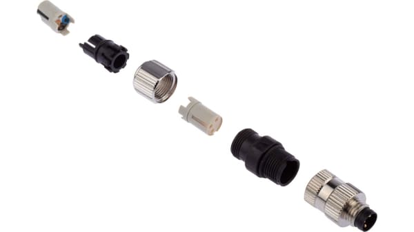 1506752 Connecteur 3 Contacts Serie Sacc Montage Sur Cable Raccordement Connexion Rapide Rs Components