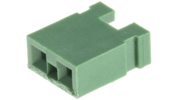 Te Connectivity ジャンパピン ショートピン 7914 1 メス ストレート 緑 上部開口 2極 2 54mmピッチ Rs Components