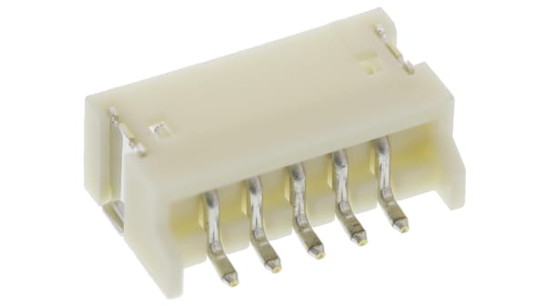 S5b Zr Sm4a Tf Lf Sn Jst Zh 5 Way 1 Row Side Entry Pcb Header Rs Components