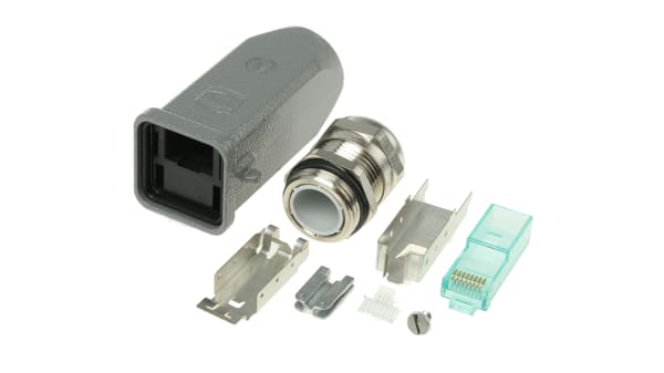 09451151520 Harting Han 3a Rj45 Male Cat6a Rj45 Connector Rs Components