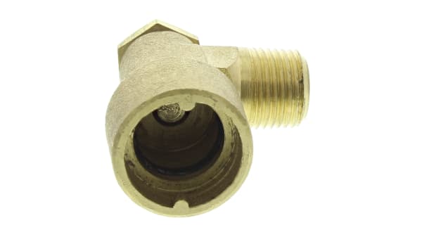 Rs Pro Threaded X Gas Cooker Hose Angled Bayonet Socket Threaded Fitting Rs Components
