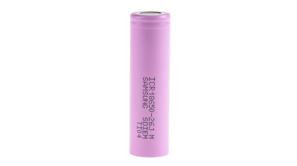 samsung icr18650 26f 3 7v 18650 lithium ion rechargeable battery 2 6ah