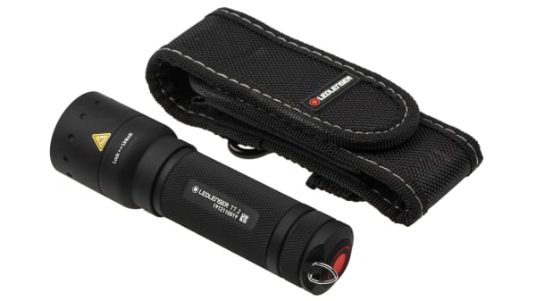 9807 led lenser t7 2 led led torch 320 lm rs components