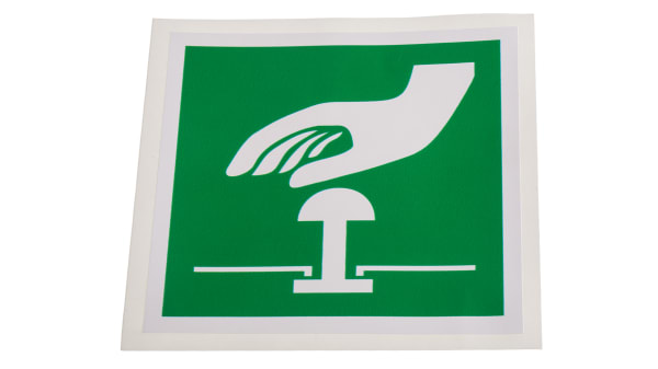 Etichetta Di Condizione Di Sicurezza Verde Bianco Rs Pro Etichetta Rs Components