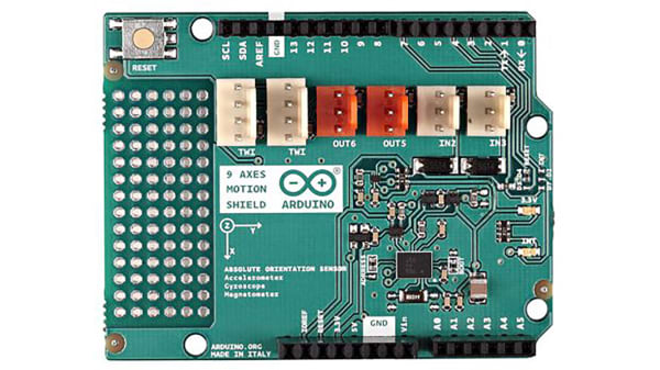 Arduino 慣性測定ユニット Imu 9 Dofシールド A000070 Rs Components