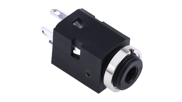 Rs Pro 3 5 Mm Panel Mount Stereo Jack Socket 3pole Rs Components