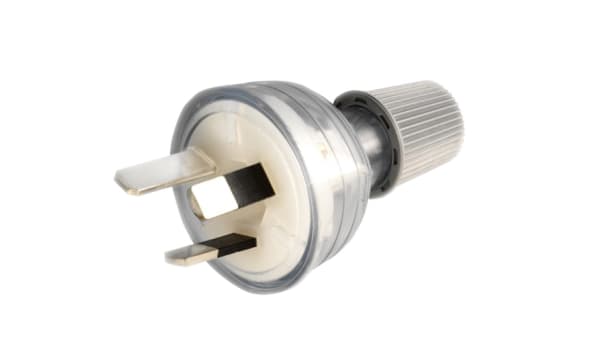 Direkte Hare væv 100LGY | HPM New Zealand / Australian Mains Connector, 10A, 250 V | RS  Components