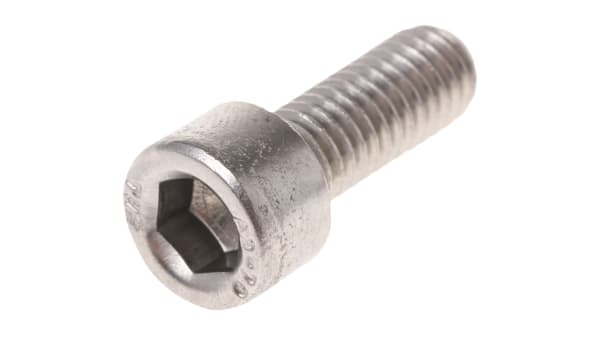 Rs Pro M10 X 120mm Hex Socket Cap Screw Plain Stainless Steel Rs Components