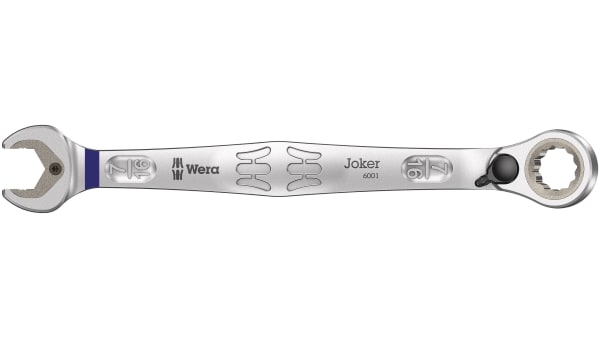 020077 Wera 7 16 In X 22 Mm Combination Ratchet Spanner Rs Components